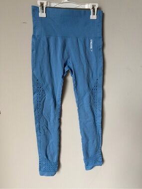 Gymshark Blue Seamless High-Waist Leggings